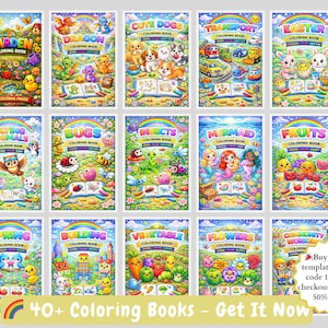 40+ coloring books for kids kids colouring kids colouring pages kids learning education resources preschool homeschool coloring books homeschool set kids printables kids coloring book coloring bundle kids coloring pages coloring coloring book coloring page coloring pages coloring book pages toddler busy book toddler coloring kids coloring coloring pages for kids digital coloring book  animal coloring pages kids animal coloring book kid plr kids coloring sheets halloween coloring