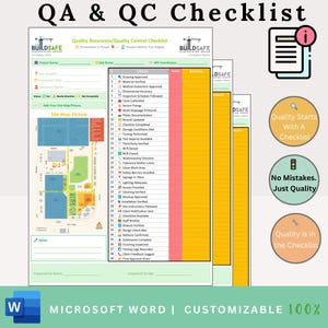 Lista di controllo QA e QC - Lista di controllo per l'assicurazione della qualità - Lista di controllo per il controllo della qualità - Gestione della qualità - ISO 9001 - Strumenti di controllo della qualità - qms