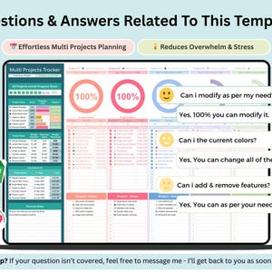Multiple Projects Tracker - multi projects - projects tracker - multi phase project - project task tracker - project time tracker - projects tracking - project tracker - project cost tracker- project management - project planner - project plan - project manager - project timeline - project tasks - project task planner - project spreadsheet - project planning - multiple project - project planner pdf - project planner goodntoes - multi project management - project tracking - projects dashboard