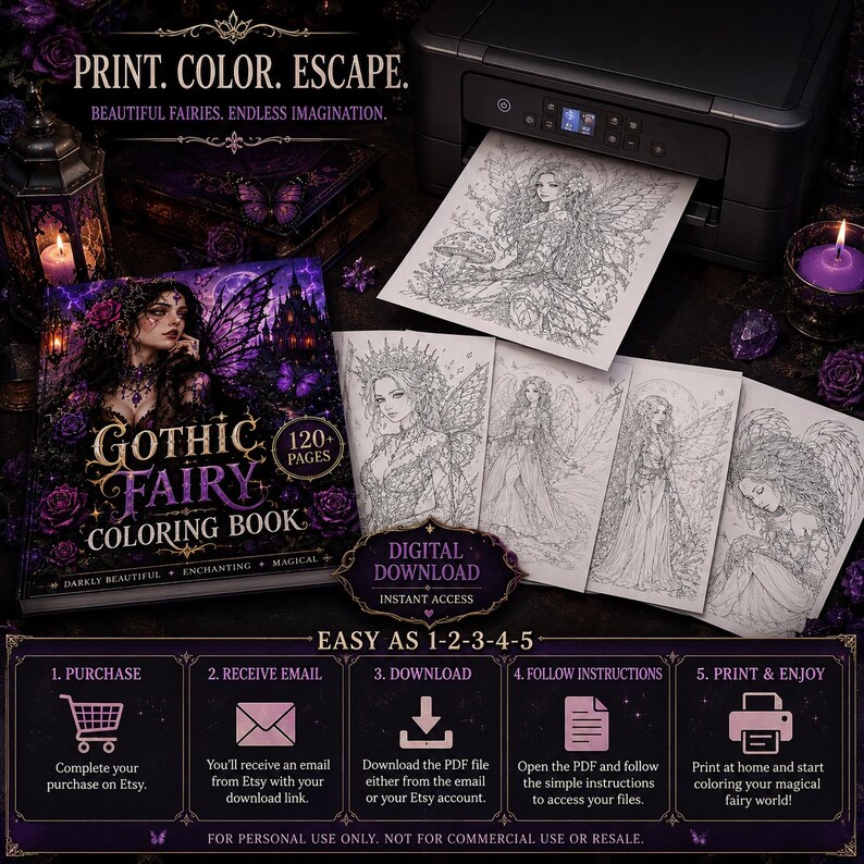 120+ Gothic Fairy Coloring Pages - Adult And Kids Coloring Book, Fantasy Coloring Sheets, digital coloring png, coloring page, coloring book adult coloring, coloring, coloring book, printable coloring, fairy coloring, fantasy coloring, gothic coloring, dark coloring, coloring sheets, colorization, digital coloring png, coloring page,