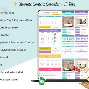 Content Calendar - content calendar spreadsheet - social media content calendar - social media calendar - social media content planner - content tracker  - social media tracker - social media manager - social media - social media content - content organizer - social media planner - content creator - social media posts - social media plan - content planner - social media kit - media kit - content planner canva - content planner template - content calendar planners - notion content calendar