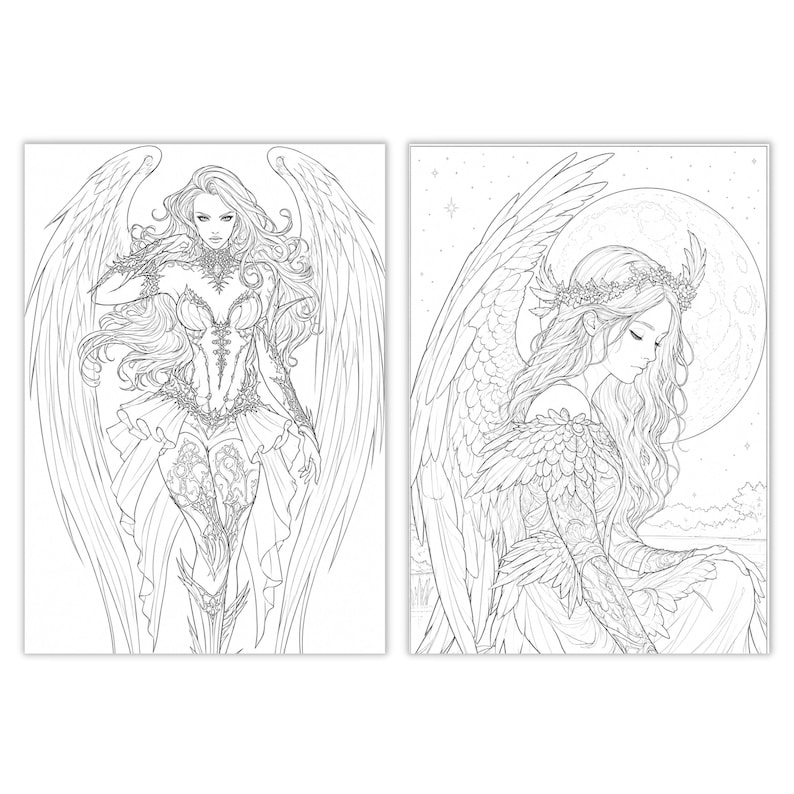 120+ Gothic Fairy Coloring Pages - Adult And Kids Coloring Book, Fantasy Coloring Sheets, digital coloring png, coloring page, coloring book adult coloring, coloring, coloring book, printable coloring, fairy coloring, fantasy coloring, gothic coloring, dark coloring, coloring sheets, colorization, digital coloring png, coloring page,