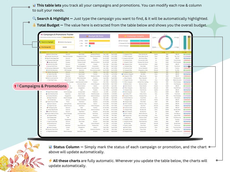 Content Calendar - content calendar spreadsheet - social media content calendar - social media calendar - social media content planner - content tracker  - social media tracker - social media manager - social media - social media content - content organizer - social media planner - content creator - social media posts - social media plan - content planner - social media kit - media kit - content planner canva - content planner template - content calendar planners - notion content calendar