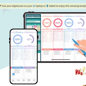 Multiple Projects Tracker - multi projects - projects tracker - multi phase project - project task tracker - project time tracker - projects tracking - project tracker - project cost tracker- project management - project planner - project plan - project manager - project timeline - project tasks - project task planner - project spreadsheet - project planning - multiple project - project planner pdf - project planner goodntoes - multi project management - project tracking - projects dashboard
