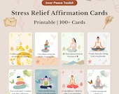 Stress Affirmation Cards - Stress Relief Women - Affirmation Cards - Daily Affirmations - Therapy Affirmation Cards -Women Affirmation Cards