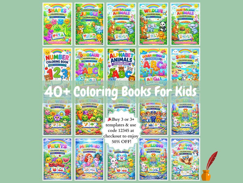 40+ coloring books for kids kids colouring kids colouring pages kids learning education resources preschool homeschool coloring books homeschool set kids printables kids coloring book coloring bundle kids coloring pages coloring coloring book coloring page coloring pages coloring book pages toddler busy book toddler coloring kids coloring coloring pages for kids digital coloring book  animal coloring pages kids animal coloring book kid plr kids coloring sheets halloween coloring