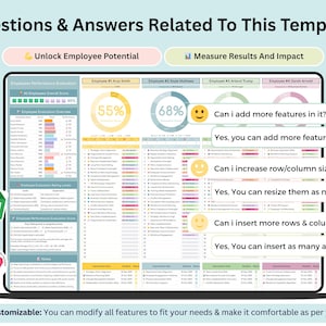 Performance Evaluation Spreadsheet - performance review template - performance review - employee recognition - performance tracker - HR- employee of the month- employee review form - employee appreciation - employee performance - employee review - employee review form - human resources - hr templates - hr forms - employee award - employee management - hr template - hr spreadsheet - hr tracker - hr documents - hr template - hr management - hr template bundle - employee tracker