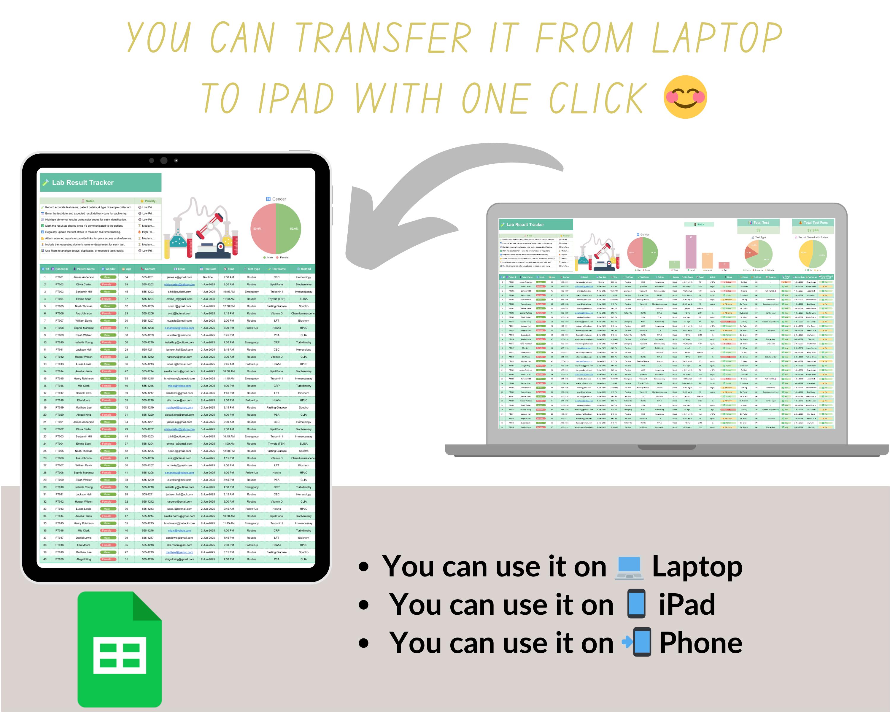 Lab Result Tracker - Lab Test Results - Lab Tracker - Lab Test Tracker ...