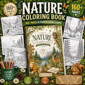 160+ Nature coloring book nature coloring pages adult coloring stress relief color nature coloring mindfulness coloring coloring sheets relaxing coloring nature coloring page adult coloring pages adult coloring book coloring pages  mandala coloring forest coloring page coloring books mindful coloring pdf coloring book kawaii coloring kids coloring pages coloring page