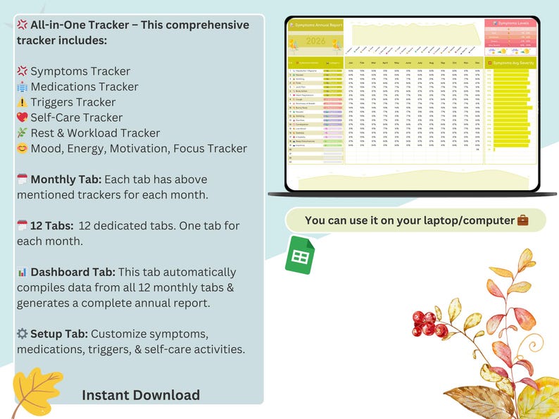 symptom tracker journal - adhd symptom tracker - chronic illness tracker - Symptoms tracker - symptom tracker monthly - symptom tracker google sheets - medical symptom tracker - symptom tracker printable - chronic illness - Symptom Tracker - symptom journal - symptom checklist - chronic pain tracker - medication tracker - fibromyalgia tracker - Daily health log - health tracker cute - health mental - medicine tracker - health tracker - medical tracker
