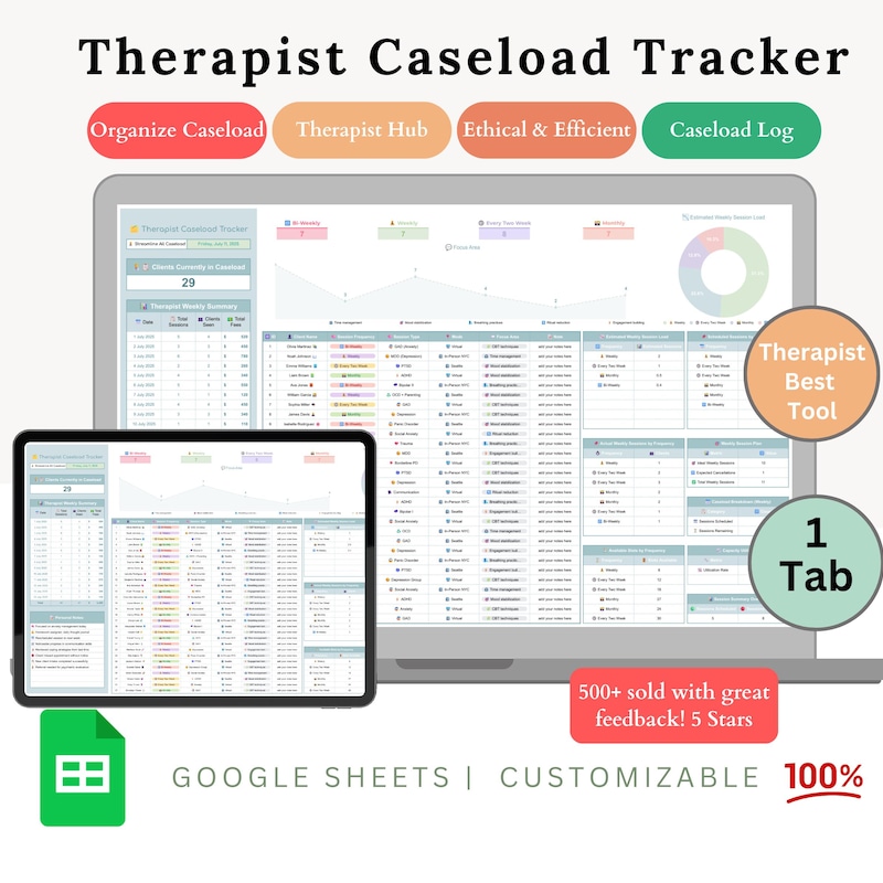 Case Manager Trackers - Etsy