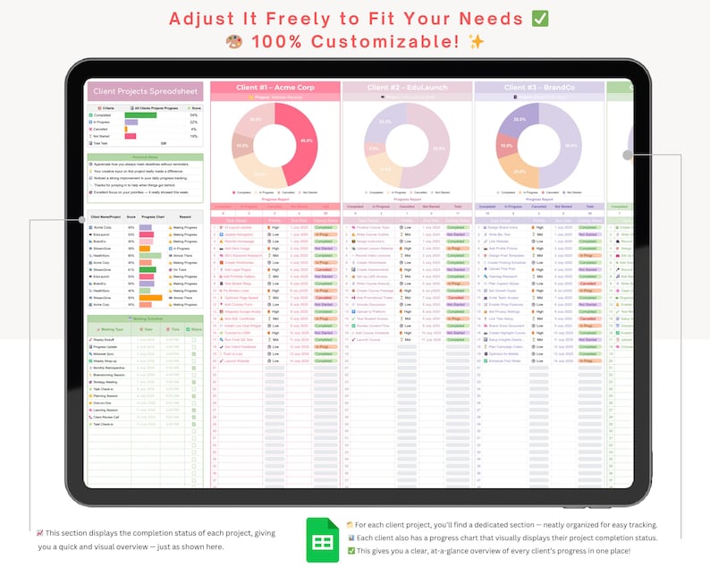 Client Project Tracker - Project Tracker - Client Management - Client ...