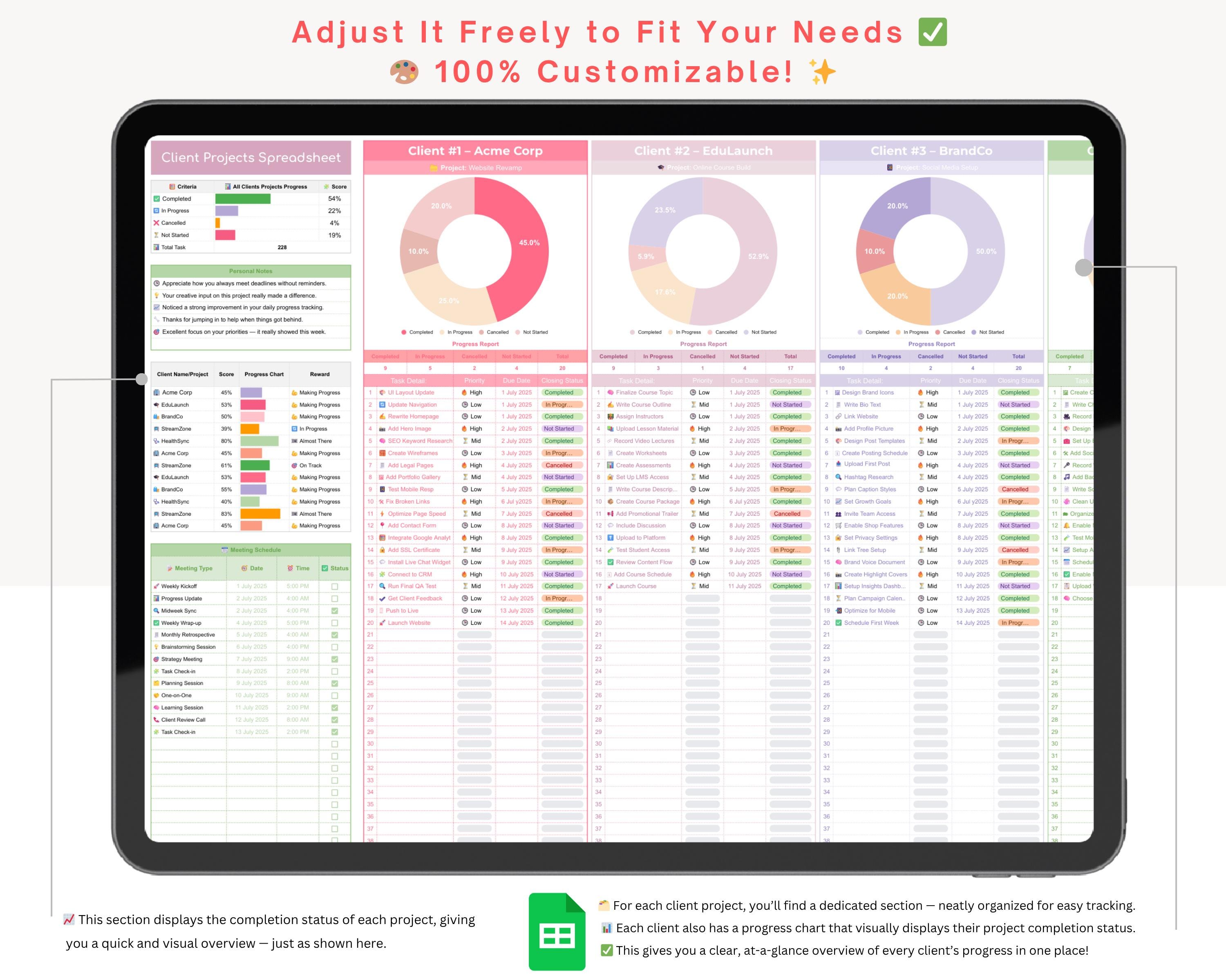 Client Project Tracker - Project Tracker - Client Management - Client ...
