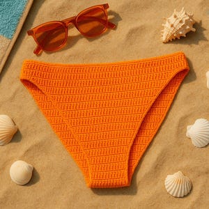 Bold Crochet Men’s Bikini Bottom | Handmade Summer Vibe