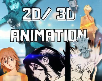 Personalized 2D / 3D animation : Logo, cartoon | Custom Motion Graphic Design Services | Stunning animated logos, custom branding animations