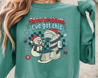 Radiation Therapy Snowman Shirt, Long Sleeve Rad Therapy Christmas Tee, Rad Therapy Gift, Radiation Therapist Winter, Radiation Oncology