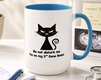 Custom Radiation Therapist Mug, Rad Therapy Gift, Rad Tech Week, Rad Therapist Christmas Gift, RTT Mug, Radiation Therapy Coffee Cup