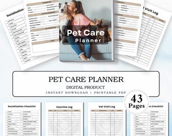 ペットケアプランナー｜犬猫の健康管理、日々のスケジュール（PDFダウンロード）