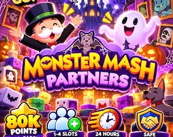 Monopoly GO Partners | 80K Points | Full Carry Service | Fast & Reliable Partner Event