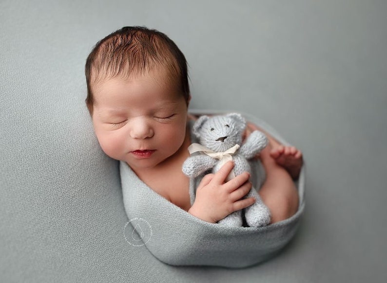 Baby Blue Teddy Bear image 1