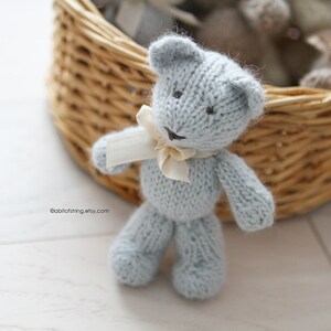 Baby Blue Teddy Bear image 2