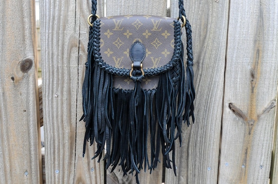 fringe louis vuitton backpack Out West Montsouris Revamped Leather Braiding and Out West Custom Bags For Timeless Appeal. Backpack
