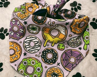 Hondenbandana Halloween Donuts