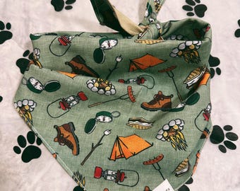 Camping Dog Bandana