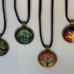 Tree of Life Cabochon Necklace for Women, Tree of Life, Tree of Life Jewelry, Gift for her, Gift for Teens, Gift for all occasions