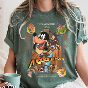 Disney A Goofy Movie Characters Shirt, Max & Roxanne, Powerline Stand Out Tee, WDW Magic Kingdom Family 2025 Trip, Disneyland Trip Tee