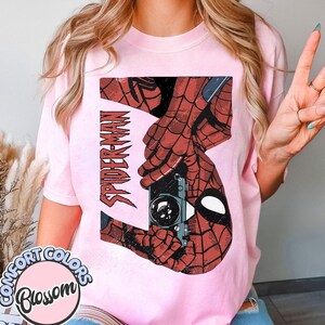 Camiseta vintage de Spider-Man: camiseta de Spider-Man Marvel, camiseta de Tom Holland Spidey, camiseta de Spider-Man de los Vengadores del MCU, camiseta de Brand New Day. imagen 3
