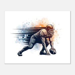 Football Fine Art Poster