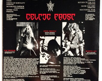 CELTIC FROST Morbid Tales Lp 1985 Original Vintage Vinyl Record