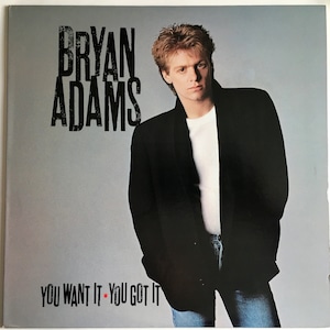 BRYAN ADAMS - You Want It You Got It Lp 1981 Original Vintage Vinyl Record Album
