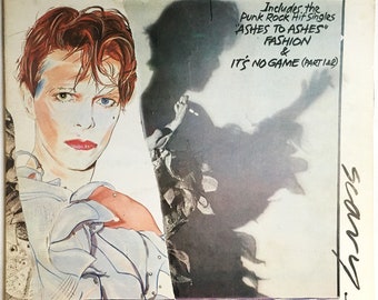 DAVID BOWIE - Scary Monsters Lp 1980 Rare Philippines Pressing Vintage Vinyl Record Album