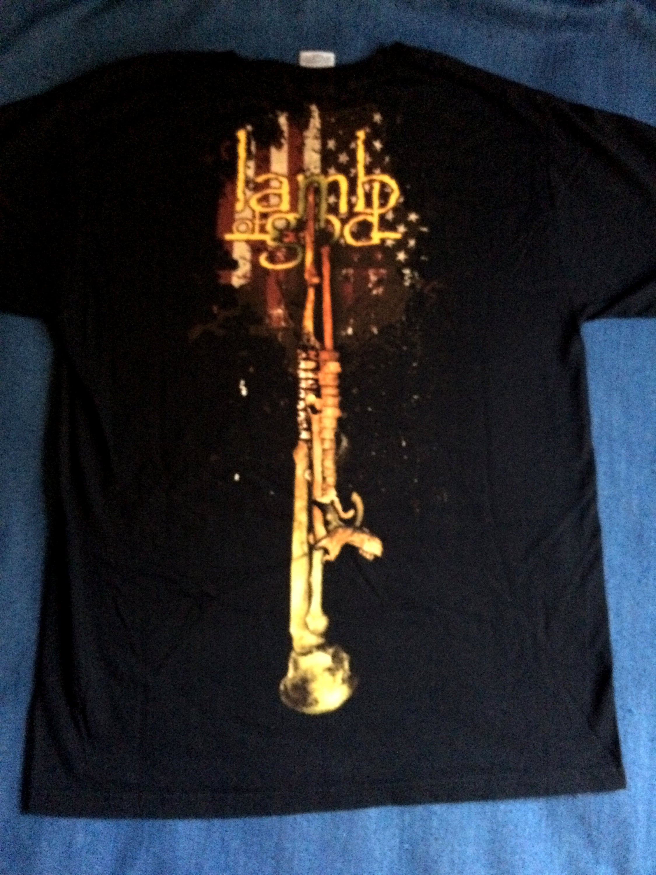 LAMB OF GOD T Shirt Size M Medium Original Vintage Band T Shirt