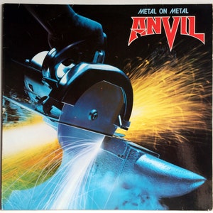 ANVIL - Metal On Metal 2nd Lp 1982 Original Vintage Vinyl Record Album
