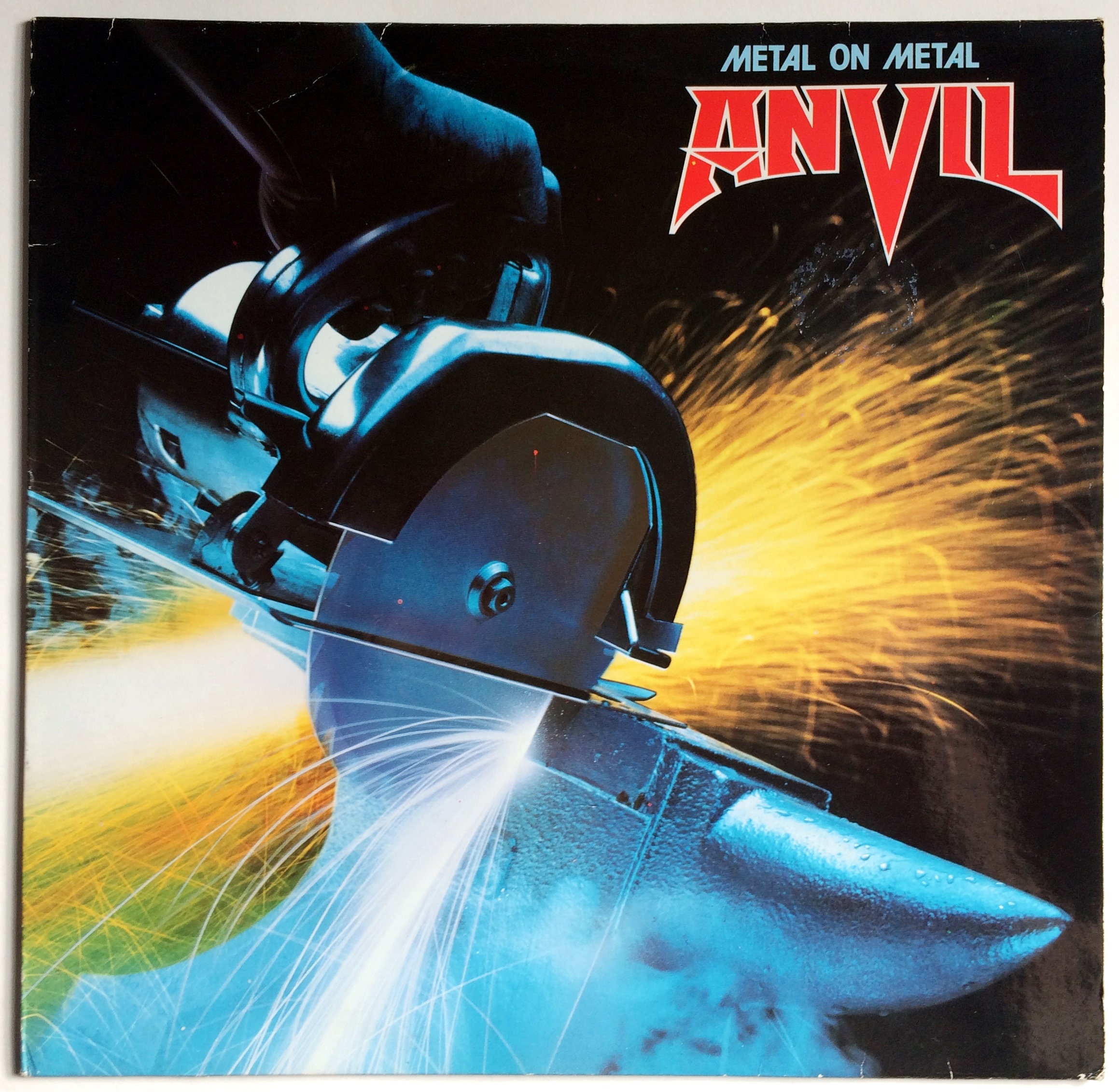 ANVIL Metal on Metal 2nd Lp 1982 Original Vintage Vinyl Record Album - Etsy