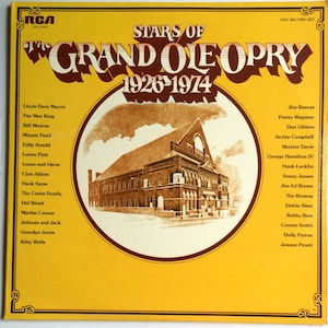Stars Of The GRAND OLE OPRY 1926-1974 Double Lp 1974 Disque Vinyle Original Album Disque