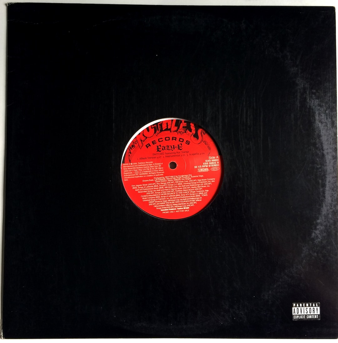EASYE SWITCHEZ 12 Inch Single EP N.W.A. Vinyl Record Album Etsy