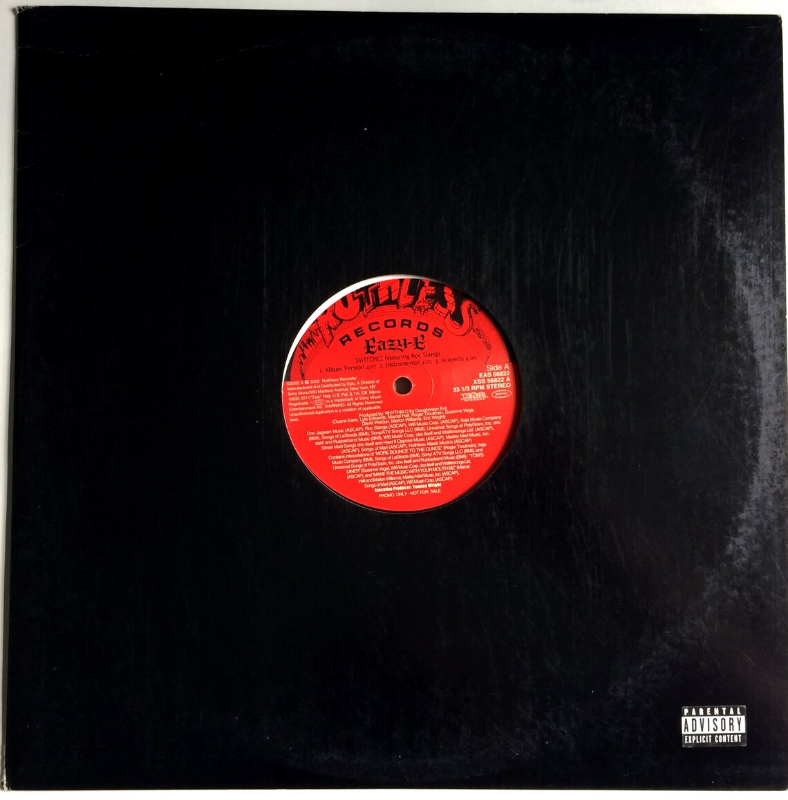 EASYE SWITCHEZ 12 Inch Single EP N.W.A. Vinyl Record Album Etsy