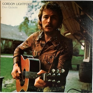 GORDON LIGHTFOOT - Don Quixote original pressing 1972 LP  Vintage Vinyl Record Album