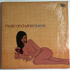 BLUE 6 - MUSIC And WINE  12 Inch Single Ep 1999 Original Vintage Vinyl Record Album