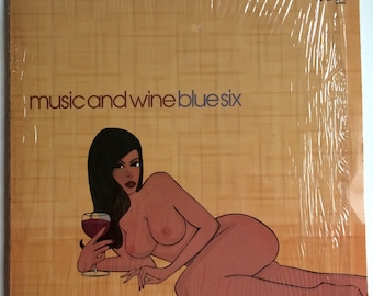 BLUE 6 - MUSIC And WINE 12 Inch Single Ep 1999 Original Vintage Vinyl Record Album