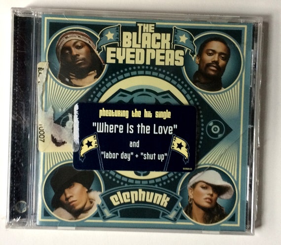 The BLACK EYED PEAS - Elephunk Sealed Cd Vintage Compact