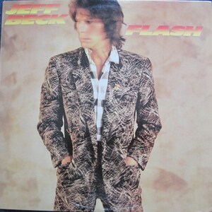 JEFF BECK - FLASH Lp 1985 Original Vintage Vinyl Record Album