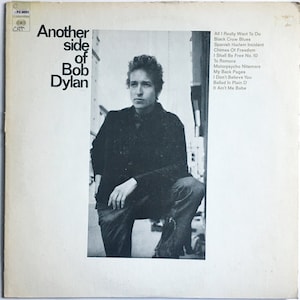 BOB DYLAN - Another Side Of Bob Dylan Lp 1964 Vintage Vinyl Record Album