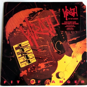 WRATH Fit Of Anger Lp 1986 Vintage Vinyl Record Album