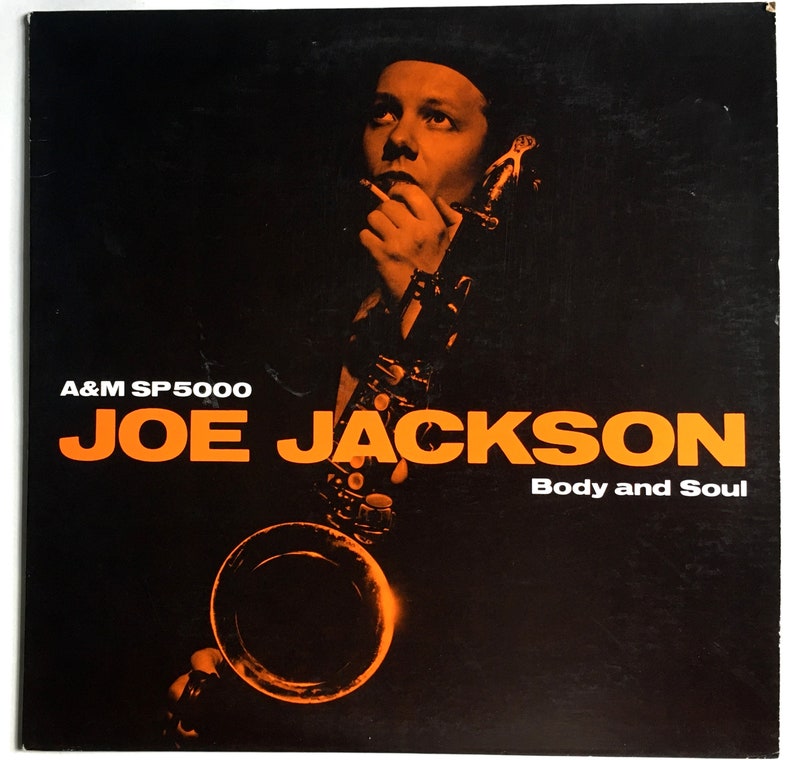 JOE JACKSON Body And Soul LP 1984 Vintage Vinyl Record Album image 1