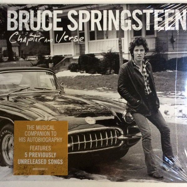 BRUCE SPRINGSTEEN VERZEGELD Hoofdstuk en vers cd Compact Disc Album Mint